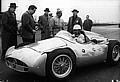 Maurice Trintignant in the last Bugatti GP Car the Type 251 from 1956.